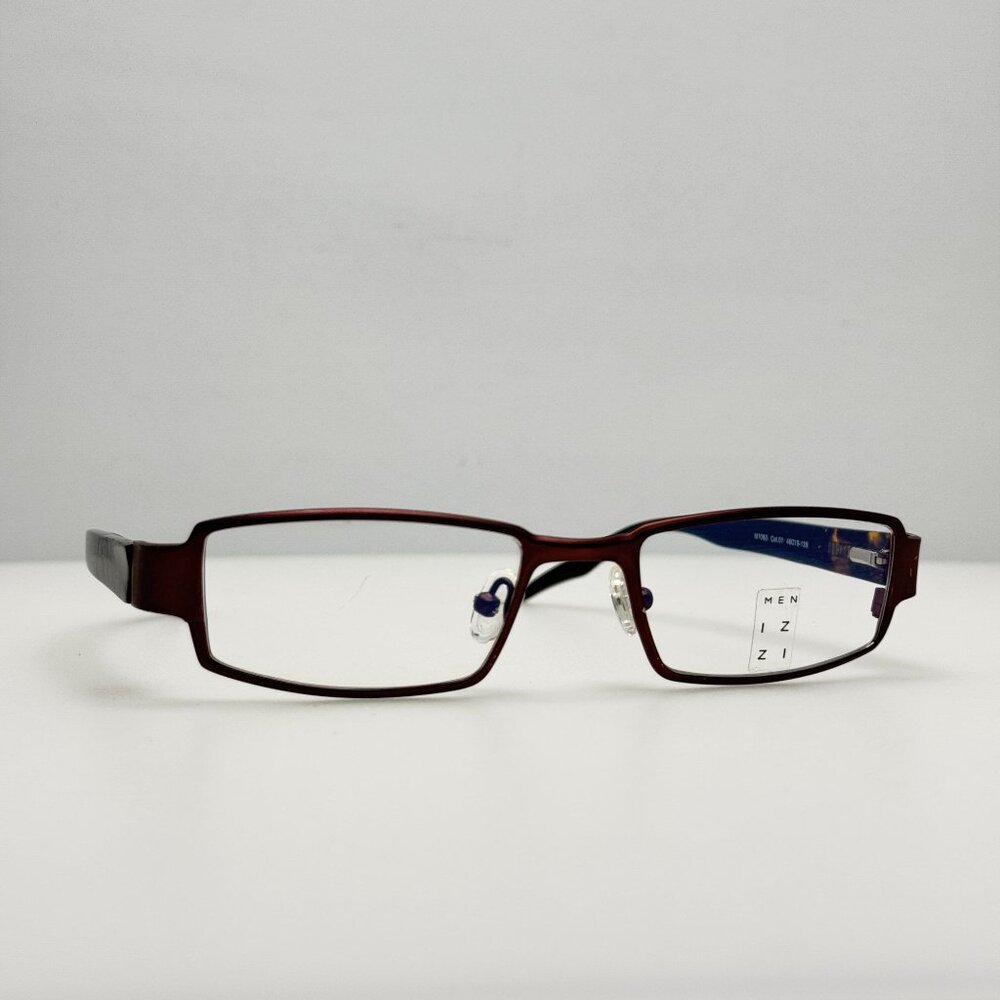 Menizzi Eyeglasses Eye Glasses Frames M1063 Col. 01 Italy 48-19-135